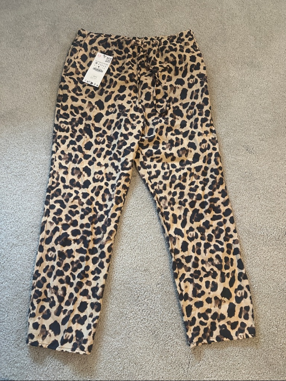 Zara Drawstring ankle length pants